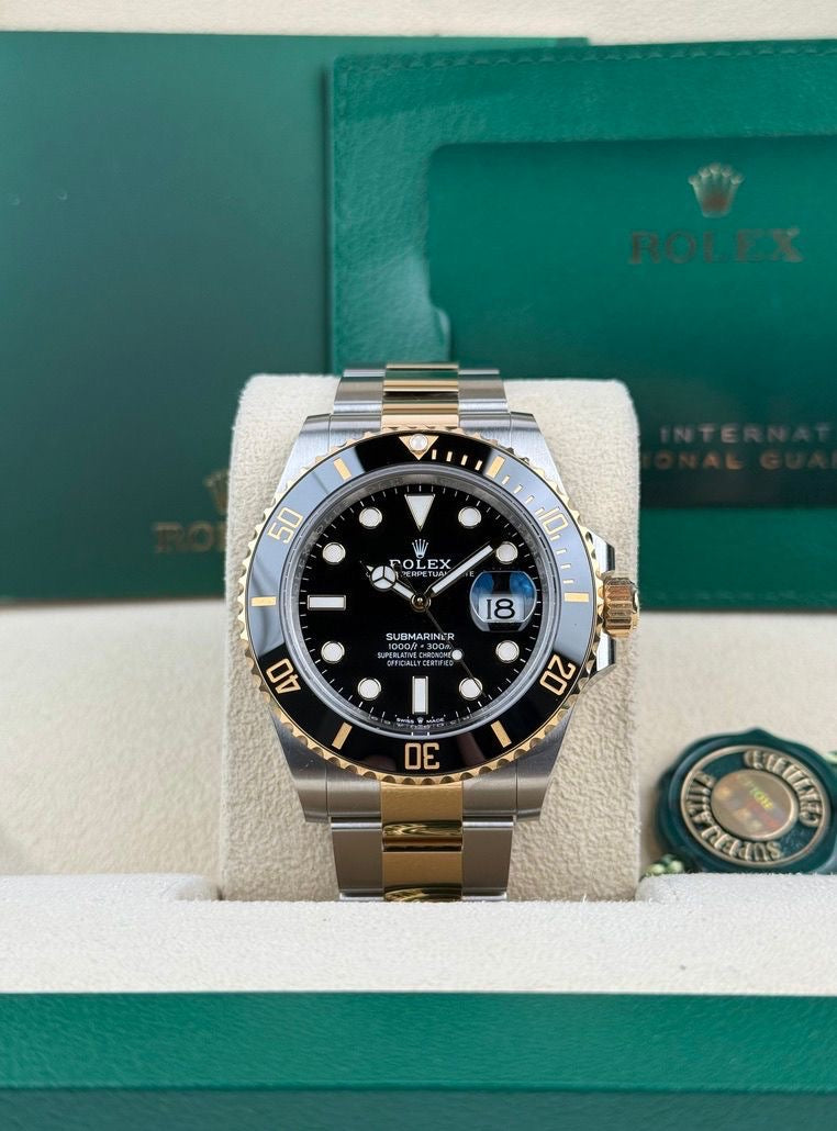 Rolex Submariner Date Yellow Gold/Steel Black Dial 41mm - 126613LN