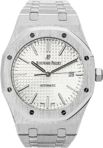 Audemars Piguet Royal Oak 41mm Selfwinding Stainless Steel Silver Dial Watch - 15400ST.OO.1220ST.02