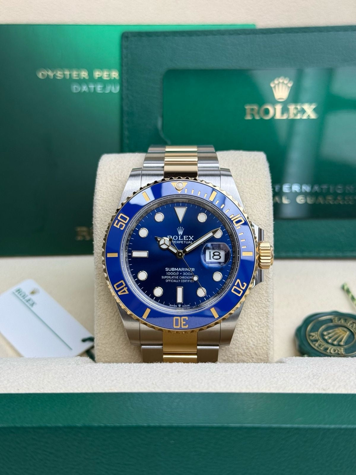 Rolex Submariner Date Yellow Gold/Steel 41mm Blue Dial - 126613LB