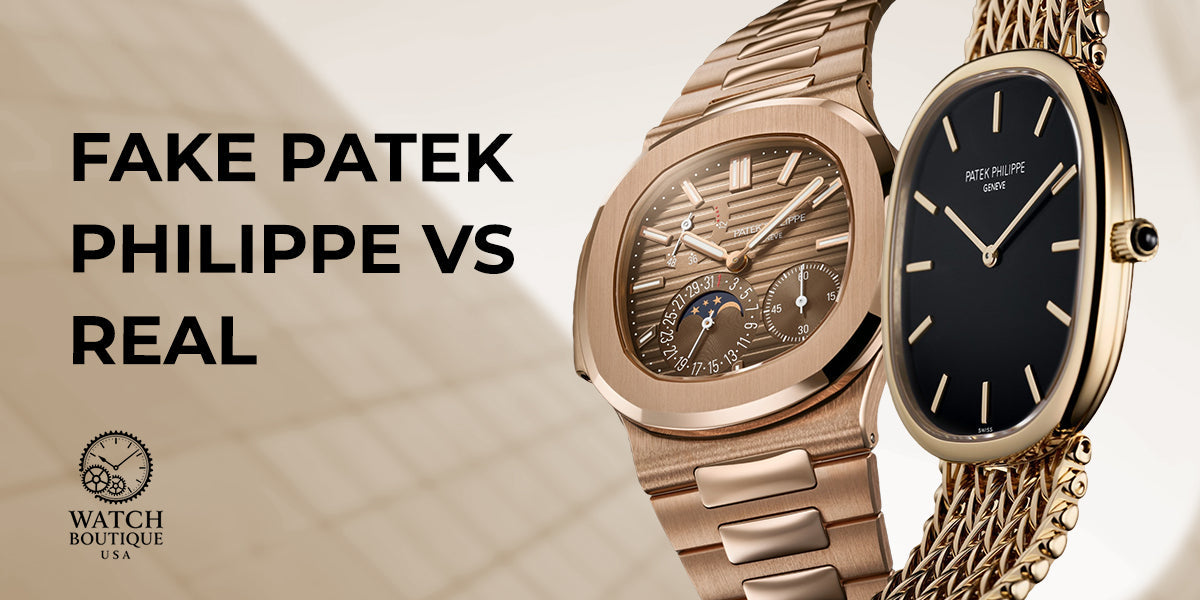 Fake Patek Philippe vs Real