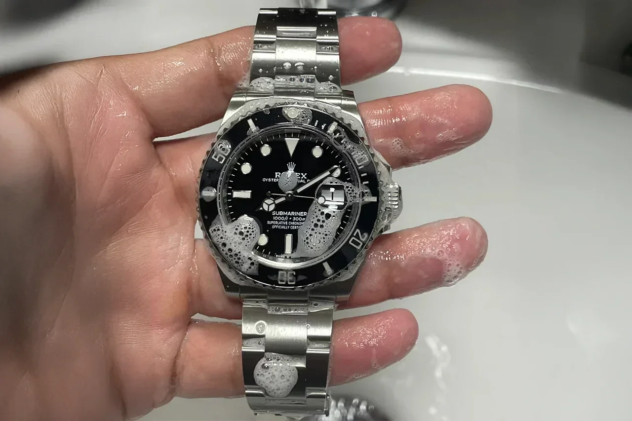 Washing Rolex