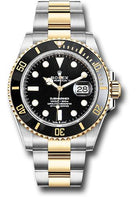 Rolex Steel and Gold Submariner Date Watch - Black Bezel - Black Dial - 2020 Release - 126613LN