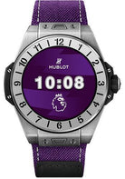 Hublot Big Bang e Premier League Watch - 42 mm - Digital Hublot Dial - Purple Fabric Strap Limited Edition of 200-440.NX.1100.NR.PLW21