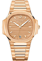 Patek Philippe Nautilus Ladies Automatic - 35.2 mm - Rose Gold - Golden Brown Opaline Dial - 7118/1R-010