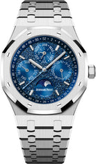 Audemars Piguet Royal Oak Perpetual Calendar "John Mayer" 41mm White Gold Crystal Sand Blue Dial 26574BC.OO.1220BC.02