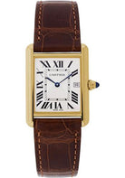 Cartier Tank Louis Cartier Watch - Large Yellow Gold Case - Alligator Strap - W1529756