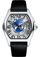 Cartier Tortue XXL Multiple Time Zones Watch - 51 mm White Gold Case - Black Alligator Strap - W1580050
