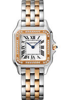 Cartier Panthere de Cartier Watch - 27 mm Steel And Pink Gold Case - Diamond Bezel - W3PN0007