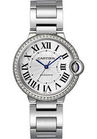 Cartier Ballon Bleu de Cartier Watch - 36 mm Steel Case - Diamond Bezel - W4BB0017
