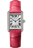 Cartier Tank Louis Cartier Watch - 29.55 mm White Gold Case - Pink Fuschia Alligator Strap - WJTA0011