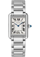 Cartier Tank Must de Cartier Watch - 29.5 mm x 22 mm Steel Case - Silvered Dial - Interchangeable Bracelet - WSTA0051