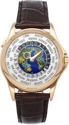 Patek Philippe Complications World Time Rose Gold White Dial | 5131R-001