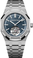 Audemars Piguet Royal Oak Flying Tourbillion 41mm "50th Anniversary" Titanium Blue Dial | 26730TI.OO.1320TI.01