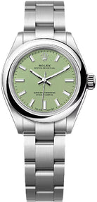 Rolex Oyster Perpetual 28 Pistachio Green Dial Oyster bracelet - 276200 - 2025