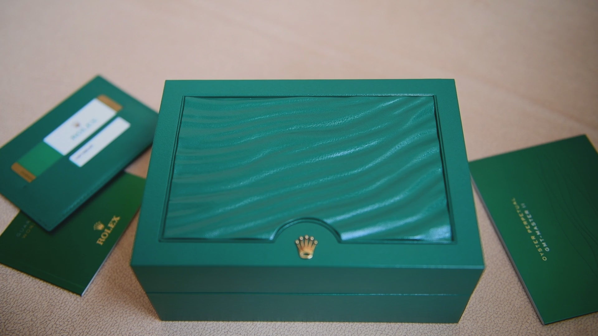 Rolex watch unpacking video 