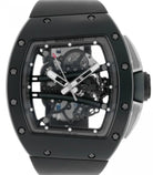 Richard Mille Manual WInding Yohan Blake Grey Edition Black Ceramic RM 61-01 - BRAND NEW